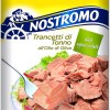 Nostromo - Trancetti di tonno all'olio di oliva, 1 busta da 1kg. Facili da aprire e pronti all'uso, già sgocciolati. - 1 kg (Confezione da 1)
