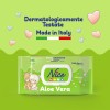 Nice Baby Aloe Vera Salviette per Cambio Pannolino, con Aloe Vera ad Effetto Idratante sulla Pelle, Dermatologicamente Testate, Confezione da 72 Salviette - 72 unità (Confezione da 1) Nice Baby Aloe Vera Salviette per Cambio Pannolino, con Aloe Vera ad Effetto Idratante sulla Pelle, Dermatologicamente Testate, Confezione da 72 Salviette - 72 unità (Confezione da 1)