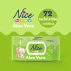 Nice Baby Aloe Vera Salviette per Cambio Pannolino, con Aloe Vera ad Effetto Idratante sulla Pelle, Dermatologicamente Testate, Confezione da 72 Salviette - 72 unità (Confezione da 1) Nice Baby Aloe Vera Salviette per Cambio Pannolino, con Aloe Vera ad Effetto Idratante sulla Pelle, Dermatologicamente Testate, Confezione da 72 Salviette - 72 unità (Confezione da 1)