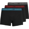 JACK & JONES Trunks 3-Pack Trunks - L Grigio (Asphalt Detail:hawaian Ocean & Fiery Red) JACK & JONES Trunks 3-Pack Trunks - L Grigio (Asphalt Detail:hawaian Ocean & Fiery Red)