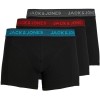 JACK & JONES Trunks 3-Pack Trunks - S Grigio (Asphalt Detail:hawaian Ocean & Fiery Red) JACK & JONES Trunks 3-Pack Trunks - S Grigio (Asphalt Detail:hawaian Ocean & Fiery Red)