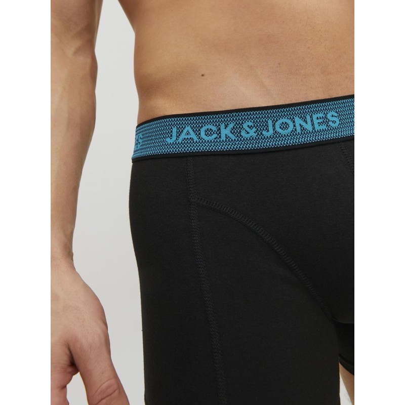 JACK & JONES Trunks 3-Pack Trunks - M Grigio (Asphalt Detail:hawaian Ocean & Fiery Red) JACK & JONES Trunks 3-Pack Trunks - M Grigio (Asphalt Detail:hawaian Ocean & Fiery Red)