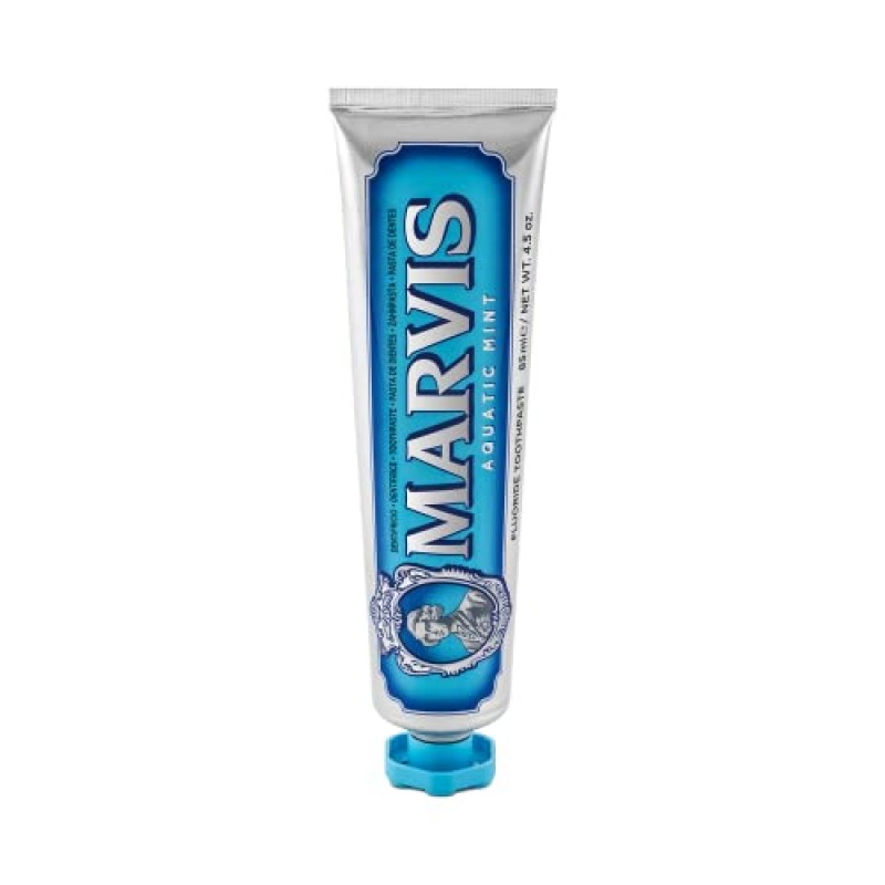 Marvis Dentifricio Aquatic Mint, 85ml - 85 ml (Confezione da 1) Blue