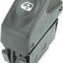 Taros Trade Centralina Alzacristalli Anteriore Single con Connettore 5 Pin, Pulsante, Manuale, Nero