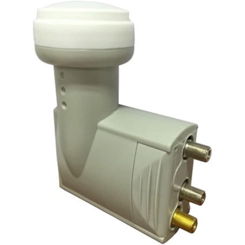 Digiquest LNB SCR 2LEGACY (scr unicable 4+2 legacy) con doppia schermatura |Distribuisce il segnale satellitare fino a 4 decoder con un unico cavo coassiale.Ideale per segnali SD, HD, 3D, 4K.