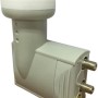 Digiquest LNB SCR 2LEGACY (scr unicable 4+2 legacy) con doppia schermatura |Distribuisce il segnale satellitare fino a 4 decoder con un unico cavo coassiale.Ideale per segnali SD, HD, 3D, 4K.