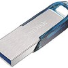 Sandisk Ultra Flair 64 GB, Chiavetta USB 3.0, Velocità di Lettura fino a 150 MB/s, Blu - 64 GB Blu