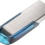 SanDisk 128GB Ultra Flair USB 3.0 Flash Drive, up to 150mb/s read speeds, Tropical Blue - 128 GB Blu