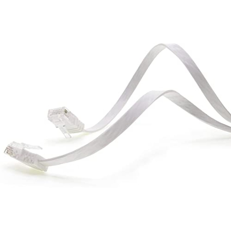 Techly Professional 100297 Cavo di Rete Patch Piatto in CCA Cat.5E Bianco UTP 3 Metri Bianco - U/UTP: Non schermato 3 m Bianco Techly Professional 100297 Cavo di Rete Patch Piatto in CCA Cat.5E Bianco UTP 3 Metri Bianco - U/UTP: Non schermato 3 m Bianco