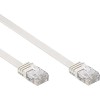 Techly Professional 100297 Cavo di Rete Patch Piatto in CCA Cat.5E Bianco UTP 3 Metri Bianco - U/UTP: Non schermato 3 m Bianco Techly Professional 100297 Cavo di Rete Patch Piatto in CCA Cat.5E Bianco UTP 3 Metri Bianco - U/UTP: Non schermato 3 m Bianco