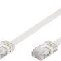 Techly Professional 100297 Cavo di Rete Patch Piatto in CCA Cat.5E Bianco UTP 3 Metri Bianco - U/UTP: Non schermato 3 m Bianco