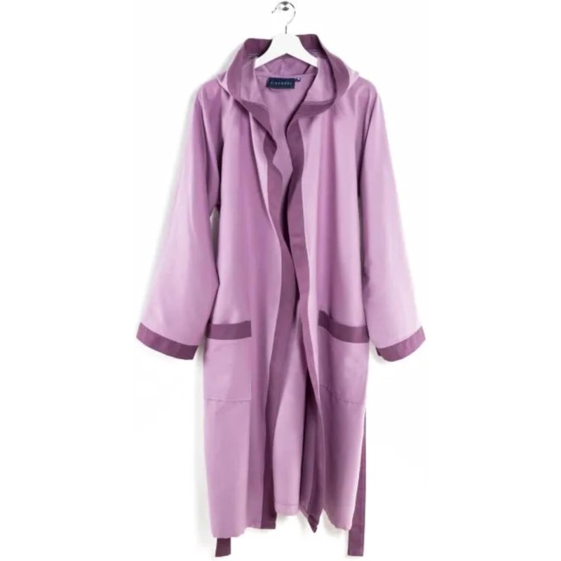 Caleffi - Accappatoio Uomo Donna Microfibra Morbido Leggero Assorbente Accappatoio Donna Uomo Rapida Asciugatura, Accappatoio Microfibra Cappuccio Tasche Cintura con Passanti e Gancio + Bag Coordinata - M Ciclamino Caleffi - Accappatoio Uomo Donna Microfibra Morbido Leggero Assorbente Accappatoio Donna Uomo Rapida Asciugatura, Accappatoio Microfibra Cappuccio Tasche Cintura con Passanti e Gancio + Bag Coordinata - M Ciclamino