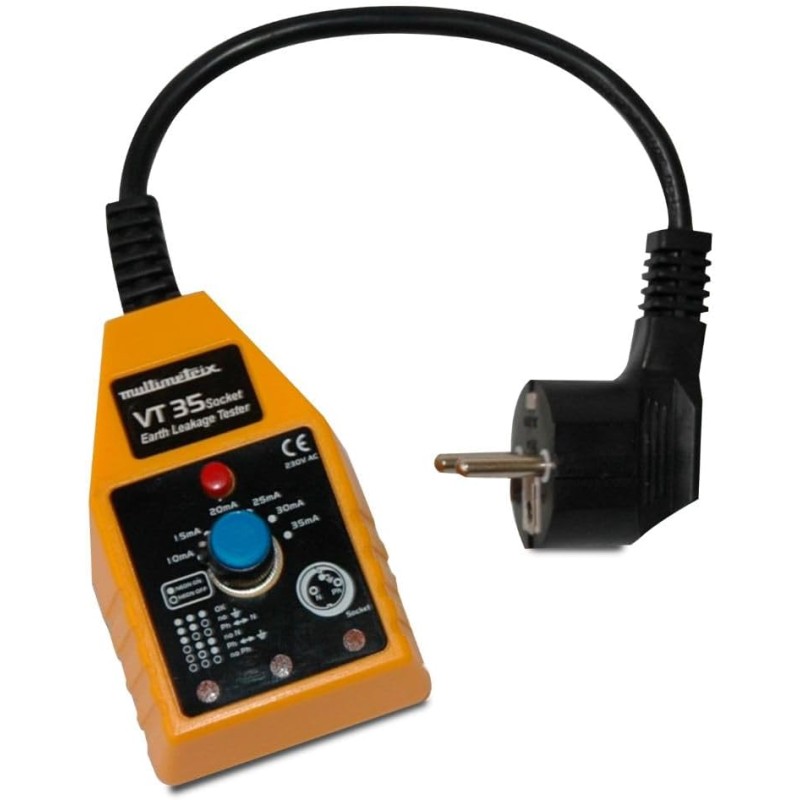 Multimetrix – Tester presa e differenziale 230 V – Multimetrix