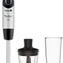 Moulinex DD6578 Quickchef 2in1 Frullatore a Immersione, 1000 W, Mixer con Tecnologia Powelix e 10 Velocità, 2 Accessori, Bicchiere 800 ml e Tritatutto 500 ml, Lame in Acciaio Inossidabile