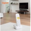 Gigaset A270 - Telefono Cordless con Vivavoce - Display Grafico Illuminato - Lunga durata delle batterie, Bianco [Versione Italiana] - Bianco