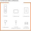 Gigaset A270 - Telefono Cordless con Vivavoce - Display Grafico Illuminato - Lunga durata delle batterie, Bianco [Versione Italiana] - Bianco