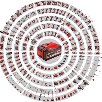 Einhell TE-CI 18/1 Li-Solo Avvitatore a impulsi a batteria Power X-Change (18V, giri al min. 0-2300, torsione 140Nm, attacco bits esagonale, 3 luci, senza batteria e caricabatteria)