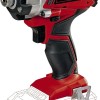 Einhell TE-CI 18/1 Li-Solo Avvitatore a impulsi a batteria Power X-Change (18V, giri al min. 0-2300, torsione 140Nm, attacco bits esagonale, 3 luci, senza batteria e caricabatteria)