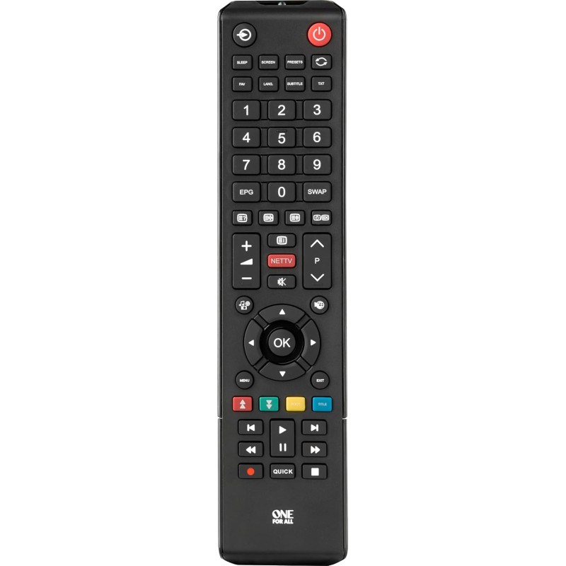 One For All Toshiba URC1919 - Compatibile con tutti i televisori Toshiba (LED, LCD, Plasma) nero One For All Toshiba URC1919 - Compatibile con tutti i televisori Toshiba (LED, LCD, Plasma) nero
