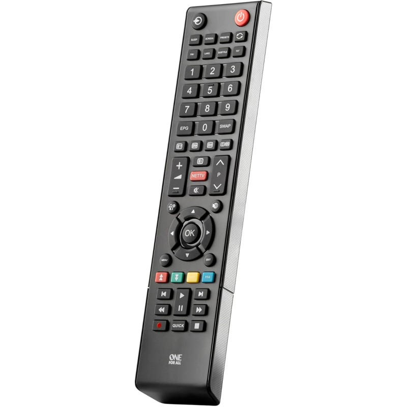 One For All Toshiba URC1919 - Compatibile con tutti i televisori Toshiba (LED, LCD, Plasma) nero One For All Toshiba URC1919 - Compatibile con tutti i televisori Toshiba (LED, LCD, Plasma) nero