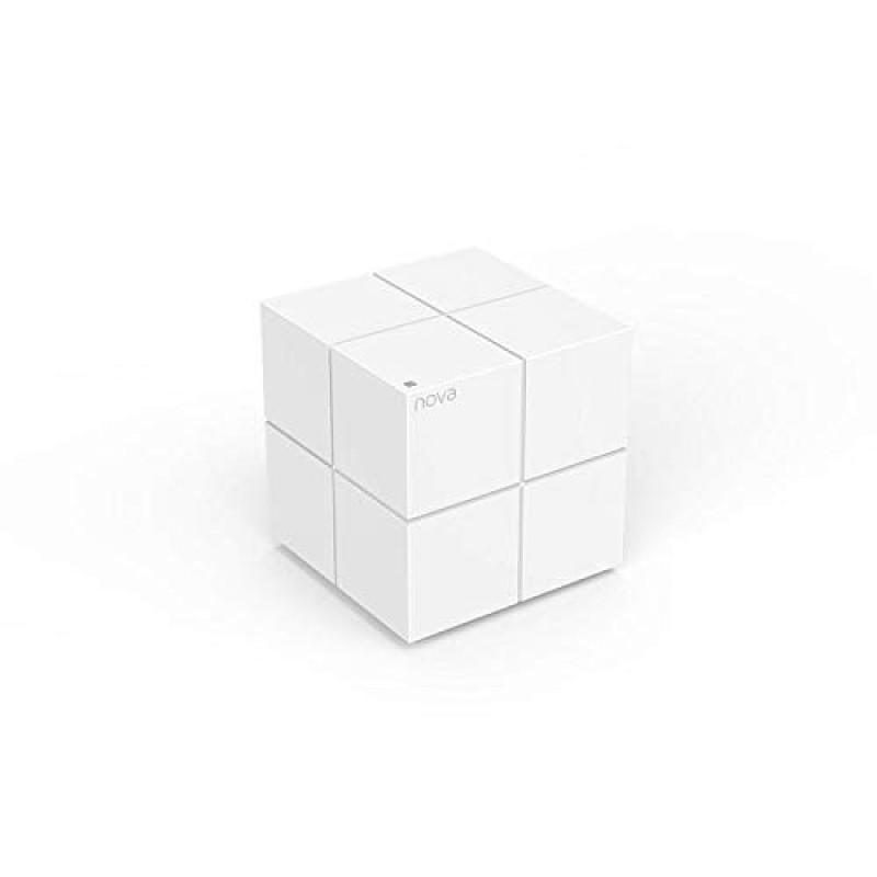 Tenda Nova MW6 WiFi Mesh, Dual Band AC1200, 2 Porte Ethernet Gigabit, Modalità Router e Access Point, Parental Control, 3 Pezzi con Copertura 300m - MW6-3 Pack (500 m², GE)