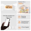 Tenda Nova MW6 WiFi Mesh, Dual Band AC1200, 2 Porte Ethernet Gigabit, Modalità Router e Access Point, Parental Control, 3 Pezzi con Copertura 300m - MW6-3 Pack (500 m², GE)