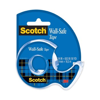 Scotch 183 Wall Safe Nastro opaco conserva parete 16,5 m x 19 mm Scotch 183 Wall Safe Nastro opaco conserva parete 16,5 m x 19 mm