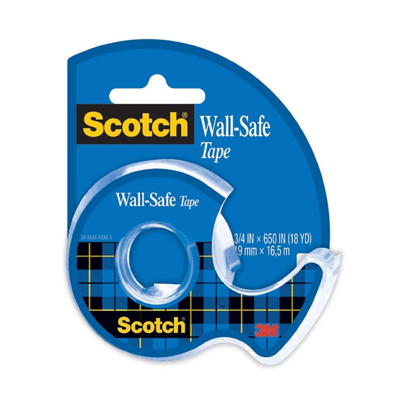 Scotch 183 Wall Safe Nastro opaco conserva parete 16,5 m x 19 mm
