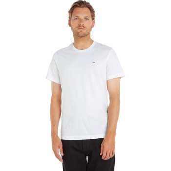 Tommy Jeans Uomo T-Shirt Maniche Corte Tjm Original Slim - XS Bianco (Classic White)