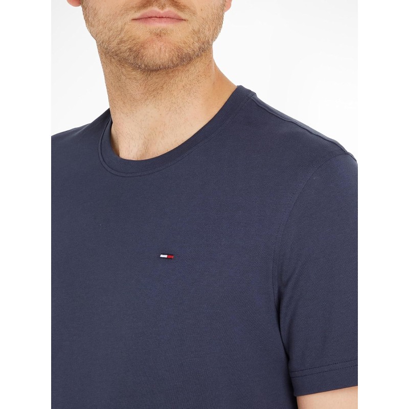 Tommy Jeans Uomo T-Shirt Maniche Corte Tjm Original Slim - XXL Blu (Black Iris) Tommy Jeans Uomo T-Shirt Maniche Corte Tjm Original Slim - XXL Blu (Black Iris)