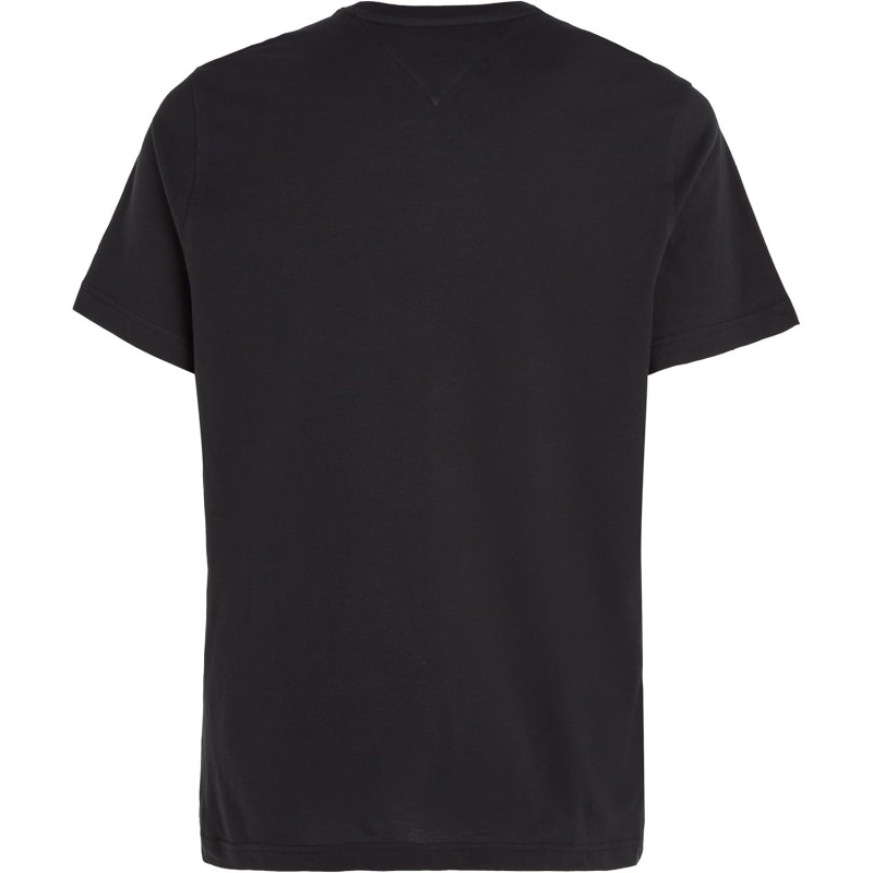 Tommy Jeans Uomo T-Shirt Maniche Corte Tjm Original Slim - L Nero (Tommy Black)