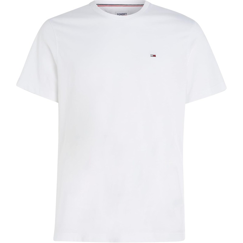 Tommy Jeans Uomo T-Shirt Maniche Corte Tjm Original Slim - M Bianco (Classic White) Tommy Jeans Uomo T-Shirt Maniche Corte Tjm Original Slim - M Bianco (Classic White)