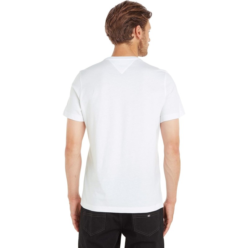 Tommy Jeans Uomo T-Shirt Maniche Corte Tjm Original Slim - M Bianco (Classic White) Tommy Jeans Uomo T-Shirt Maniche Corte Tjm Original Slim - M Bianco (Classic White)