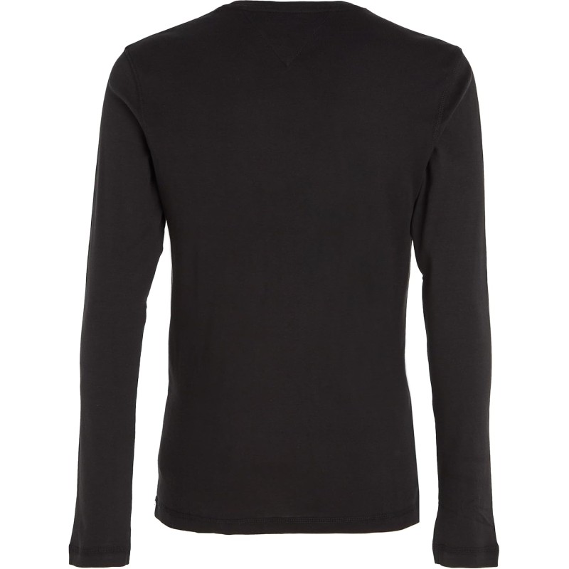Tommy Jeans Uomo Maglietta Maniche Lunghe TJM Original Maniche Lunghe - L Nero (Tommy Black) Tommy Jeans Uomo Maglietta Maniche Lunghe TJM Original Maniche Lunghe - L Nero (Tommy Black)
