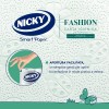 Nicky Fashion - 36 Rotoli di Carta Igienica, 165 Soffici Fogli a 4 Veli, 3 Diverse Texture e Colori, Delicato Profumo di Talco, Carta 100% Certificata FSC - 36 Rotoli