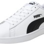 PUMA Puma Smash V2 L, Scarpe da Ginnastica, Unisex - Adulto - 47 EU Bianco Puma White Puma Black