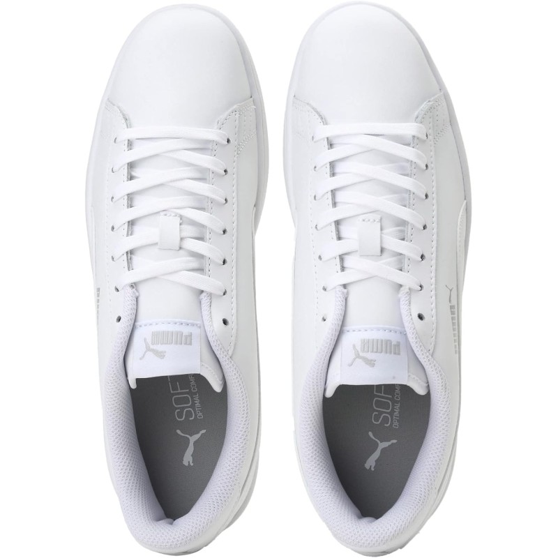 PUMA Puma Smash V2 L, Scarpe da Ginnastica, Unisex - Adulto - 43 EU Bianco PUMA Puma Smash V2 L, Scarpe da Ginnastica, Unisex - Adulto - 43 EU Bianco