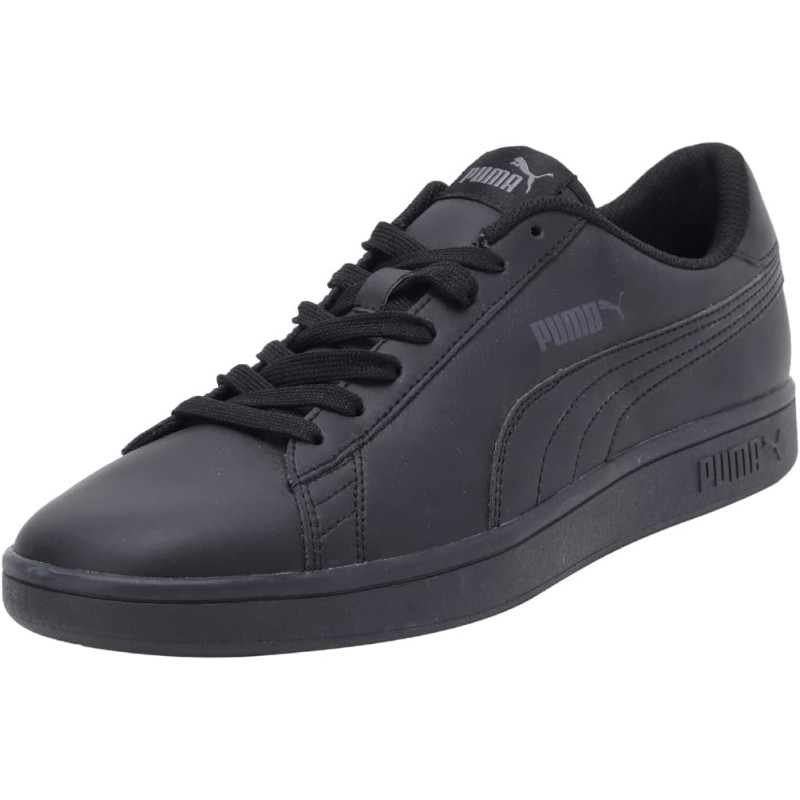 PUMA Puma Smash V2 L, Scarpe da Ginnastica, Unisex - Adulto - 38 EU Nero Puma Black Puma Black PUMA Puma Smash V2 L, Scarpe da Ginnastica, Unisex - Adulto - 38 EU Nero Puma Black Puma Black