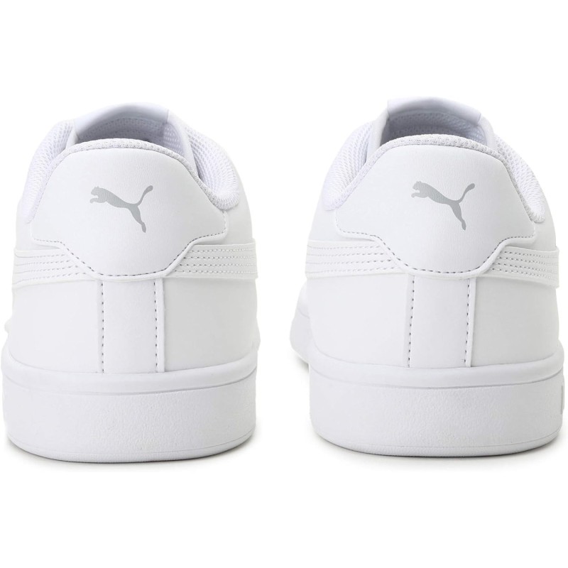 PUMA Puma Smash V2 L, Scarpe da Ginnastica, Unisex - Adulto - 37.5 EU Bianco