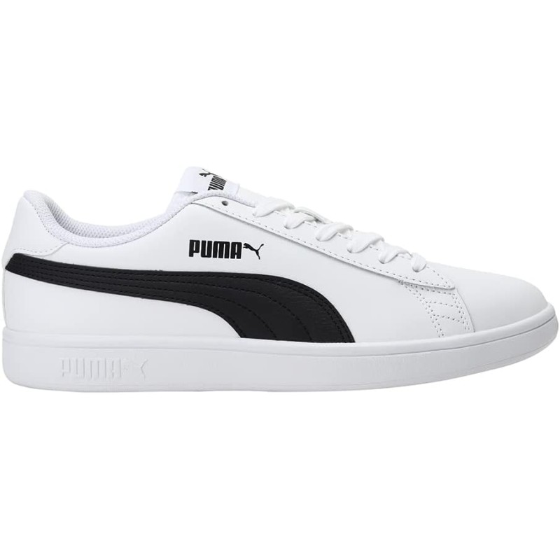 PUMA Puma Smash V2 L, Scarpe da Ginnastica, Unisex - Adulto - 39 EU Bianco Puma White Puma Black PUMA Puma Smash V2 L, Scarpe da Ginnastica, Unisex - Adulto - 39 EU Bianco Puma White Puma Black