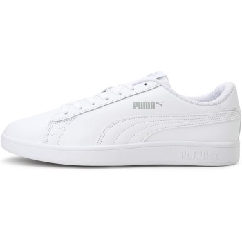PUMA Puma Smash V2 L, Scarpe da Ginnastica, Unisex - Adulto - 38 EU Bianco