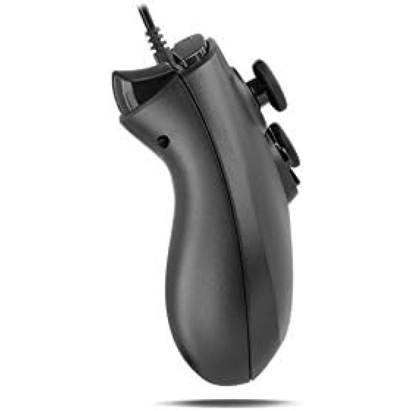 KROM Game controller KEY -NXKROMKEY- Controller cablato e, X-input è Direct - input, Joystick e trigger analogici, turbo, compatibile con PC, Play station 3 è android 4,2, nero