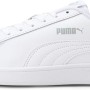 PUMA Puma Smash V2 L, Scarpe da Ginnastica, Unisex - Adulto - 45 EU Bianco