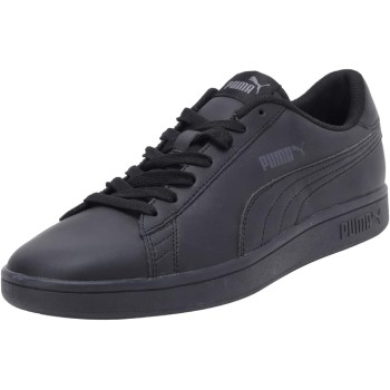 PUMA Puma Smash V2 L, Scarpe da Ginnastica, Unisex - Adulto - 45 EU Nero Puma Black Puma Black PUMA Puma Smash V2 L, Scarpe da Ginnastica, Unisex - Adulto - 45 EU Nero Puma Black Puma Black