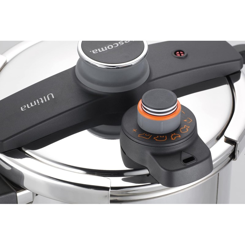 Tescoma 702766 Pentola a Pressione, Acciaio Inossidabile, Argento, 22 cm Tescoma 702766 Pentola a Pressione, Acciaio Inossidabile, Argento, 22 cm