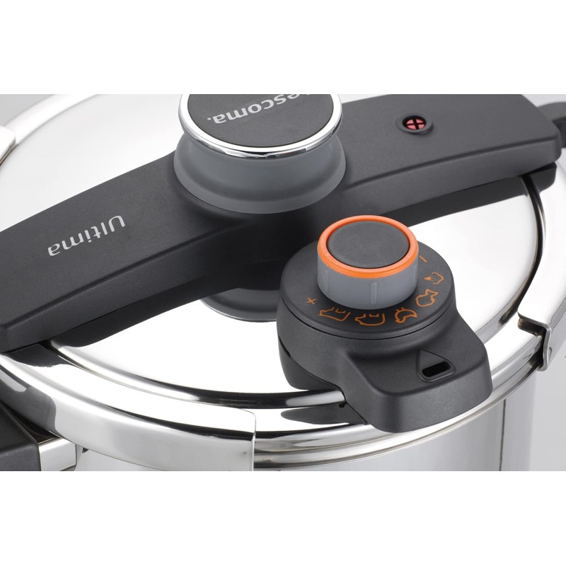 Tescoma 702766 Pentola a Pressione, Acciaio Inossidabile, Argento, 22 cm Tescoma 702766 Pentola a Pressione, Acciaio Inossidabile, Argento, 22 cm