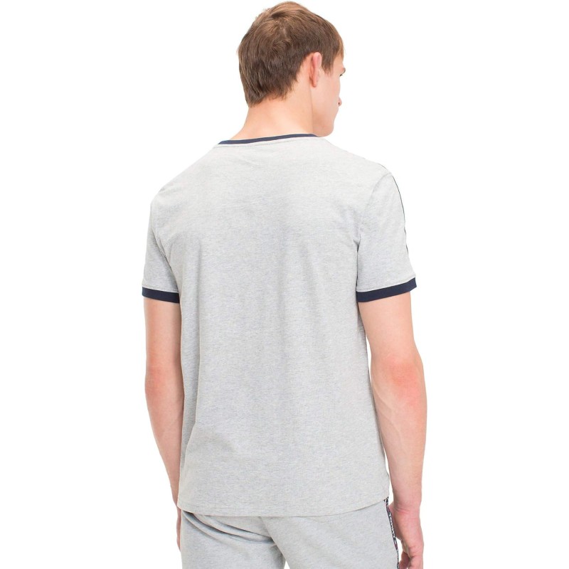 Tommy Hilfiger Magliette a Maniche Corte Uomo - S Grigio (Grey Heather) Tommy Hilfiger Magliette a Maniche Corte Uomo - S Grigio (Grey Heather)