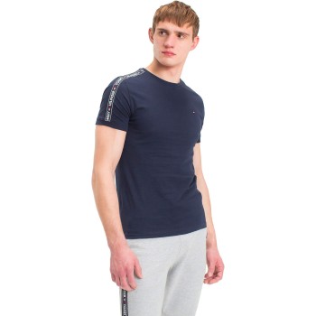 Tommy Hilfiger Magliette a Maniche Corte Uomo - L Blu (Navy Blazer) Tommy Hilfiger Magliette a Maniche Corte Uomo - L Blu (Navy Blazer)