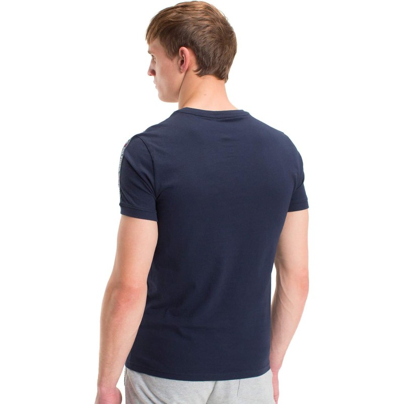 Tommy Hilfiger Magliette a Maniche Corte Uomo - L Blu (Navy Blazer) Tommy Hilfiger Magliette a Maniche Corte Uomo - L Blu (Navy Blazer)