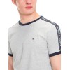 Tommy Hilfiger Magliette a Maniche Corte Uomo - M Grigio (Grey Heather) Tommy Hilfiger Magliette a Maniche Corte Uomo - M Grigio (Grey Heather)